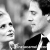 Isabella Ferrari, Valerio Mastandrea, actors. Venice Film Festival, 2008.